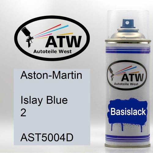 Aston-Martin, Islay Blue 2, AST5004D: 400ml Sprühdose, von ATW Autoteile West.